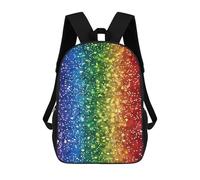 Impermeabile Rucksack Colorful Rainbow Backdrop Lgbt Pride Month Zaino Universita Eleganti Backpack Per Studenti, Adulti, Scuola, 42X32X14Cm