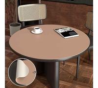 Impermeabile Runde Leder Tischdecke für Biertische langlebig & doppellagiger Schutz ideale per esterni Veranstaltungen 50 cm stylisch & schützend.