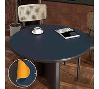 Impermeabile Runde Leder Tischdecke für Biertische langlebig & doppellagiger Schutz perfekt für OutdoorVeranstaltungen 50 cm - schützt vor Nässe & Abnutzung
