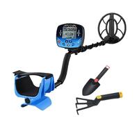 Impermeabile Sotterraneo Gold Metal Detector Finder Tesoro Rilevamento Pinpointer Caccia Al Tesoro Ad Alta Precisione(TX910 Shovel Rake)