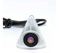 Impermeabile Telecamera Frontale Per Auto Per VW Per GOLF Per Bora Per Jetta Per Touareg Per Passat Per Lavida Per Polo Regolabile Telecamera Auto(BIANCO)