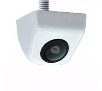 Impermeabile Telecamera Per Visione Notturna CCD Fisheye 170 Gradi Starlight Per Retromarcia Auto Per Monitor DVD Del Veicolo Regolabile Telecamera Auto(BIANCO)