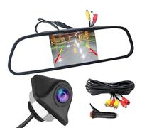 Impermeabile Telecamera Retromarcia Auto Monitor A Specchio Parcheggio Veicoli Telecamera Specchietto Retrovisore Schermo Regolabile Telecamera Auto