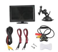 Impermeabile Telecamera Retromarcia Auto Monitor Retromarcia Parcheggio Auto A Infrarossi Tazza Gomma Impermeabile + Staffa Regolabile Telecamera Auto