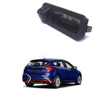 Impermeabile Telecamera Retromarcia Dinamica Maniglia Bagagliaio HD Visione Notturna Fisheye Per Ford Per Focus SE Per Focus Regolabile Telecamera Auto(Solid track B)