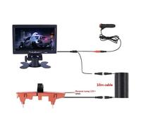 Impermeabile Telecamera Retromarcia Luce Freno Schermo Monitor 7 Pollici Per Citroen Per Berlingo Per Peugeot 2008-2016 Regolabile Telecamera Auto(Camera C)