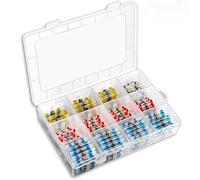 Impermeabile termorestringibile Terminal, 400pcs saldare Seal termorestringenti Butt Terminali connettore del legare di rame