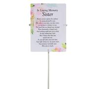 Impermeabile Tomba Memorial Card E 30cm Card Sostegno - Scelta Design