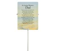 Impermeabile Tomba Memorial Card E 30cm Card Sostegno - Scelta Design