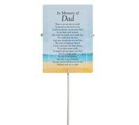 Impermeabile Tomba Memorial Card E 30cm Card Sostegno - Scelta Design