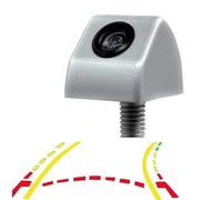 Impermeabile Traiettoria Dinamica Intelligente Per Auto Linea Parcheggio Vista Posteriore Retromarcia Tracce Telecamera Per DVD Regolabile Telecamera Auto(Argento)