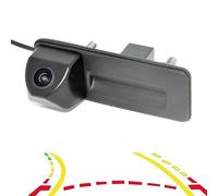 Impermeabile Traiettoria Dinamica Tracce Linea Parcheggio Telecamera Retromarcia Bagagliaio Retrovisore Per A1 Per Roomster Regolabile Telecamera Auto