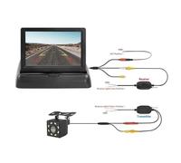 Impermeabile Trasmettitore E Ricevitore Wireless Per Auto Per Telecamera Retromarcia Monitor Per Assistenza Al Parcheggio Regolabile Telecamera Auto(8 Lamp)