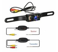 Impermeabile Trasmettitore/ricevitore Wireless + Kit Telecamera Di Retromarcia Per Retromarcia Con 7 Luci Per Auto Regolabile Telecamera Auto