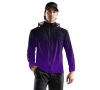Impermeabile Uomo Giacche Cappotto Mezza Stagione Sci Leggero Da Neve Giaccone Invernale Pioggia Men Parka Trench Jackets Moto Giubbino Blu scuro L