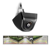 Impermeabile Visione Notturna Assistenza Auto Traiettoria Dinamica Intelligente Linea Parcheggio Telecamera Retromarcia Auto Regolabile Telecamera Auto(Nero)