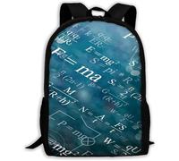 Impermeabile Zainetto Scuola Physical Zaino Per Le Scuole Stampa 3D Zaino Per La Scuola Per Idea Regalo, Scuola, Trekking, 42X32X14Cm
