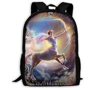 Impermeabile Zaino Per La Scuola Sagittarius Zaino Per Le Scuole Vintage Backpack Per Scuola, Escursionismo, Idea Regalo, 42X32X14Cm