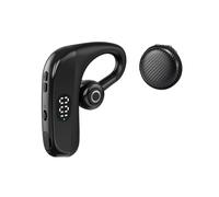 Impermeabili Earbuds X13 Auricolare Singolo Bluetooth 5.1 Auricolare Attività Commerciali Lunga Durata Standby Auricolare Gioco Sportivo Riduzione Rumore Vivavoce Cuffie da gioco(Z3-Black With Bag)