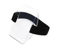 Impermeabilizza porta skipass, porta badge da braccio, bracciale in plastica, la custodia per carte in PVC con cintura regolabile, l ' etichetta con, distintivo del braccio,