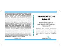 IMPERMEABILIZZANTE PER MURI E RIVESTIMENTI NANOTECH MA R 1 LT