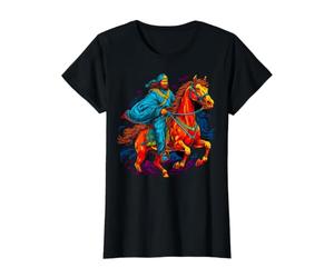 Impero mongolo Gengis Khan Maglietta con Stampa Grafica Economica
