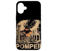 Impero Romano Pompei Costume Vulcano Souvenir Italia Custodia per iPhone 16 Plus