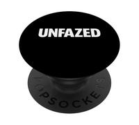 Imperturbabile, calma, fiducia, compostezza mentale, design della mentalità PopSockets PopGrip Adesivo