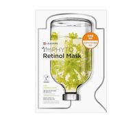 I'MPHYTO Maschera Viso 10 Foglie con Retinolo, Maschera Vegana Antietà e AntiRughe, Origine Vegetale, con Finocchio Marino, Estratto di Carota e Cellulosa Naturale