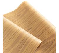 Impiallacciatura in legno di teak, spessore 0,2 mm, 2,5 x 0,58 m, perfetta per decorazioni domestiche, mobili, fai da te, interni automobilistici, pareti e progetti di lavorazione del legno