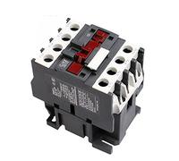 Impianti elettrici CJX2-2510 3210 Contattore magnetico trifase 1NO 25A 32A 220V o 380VAC LC1D Guida contattore Argento 1 pezzo (Size : CJX2-3210-380V)