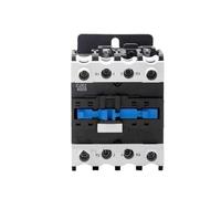 Impianti elettrici CJX2-4004 4NO CJX2-4008 2NO 2NC 40A LC1D Contattore CA Montaggio su guida DIN Contattore di alimentazione elettrica CA 220 V (Color : CJX2-4004 4NO, Size : 220V)