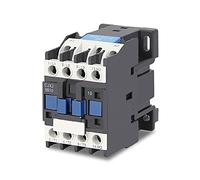 Impianti elettrici Contactor AC.Contactor 110V.CJX2 0910 9A 3 Phase 3 Pole 1Normal Open Coil Voltage 380V 50/60Hz DIN Rail Mounted 3P+1NR. (Size : Ac 24v)
