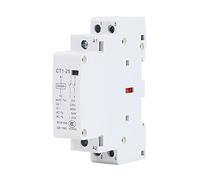 Impianti elettrici Contattore 1pcs CT1-25 2P 25A 220V/230V 50/60Hz DIN Rail Contattore modulare CA for uso domestico 2NO 2NC.o 1Nr 1NC.Industrial Electrics (Size : 20a 2nc)