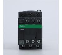 Impianti elettrici Contattore 220 V DC trifase 3 poli contattore tripolare 3P50/60Hz LC1D25 LC1D32 LC1D38 Tensione bobina 1 pz (Color : LC1D09 black9A, Size : 48V)