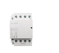 Impianti elettrici Contattore 4p 32-63a AC 110V 220V 50/60Hz Regolatore interruttore contattore modulare CA for uso domestico 4no 4nc 2no 2nc Smart Home House Hotel Industrial Electrics (Color : 220v