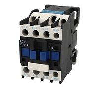 Impianti elettrici Contattore AC. AC220V.Coil 18A 3-Phase 1NO 50/60.HZ electronic starter Starter Relay LC1 D1810.Nero