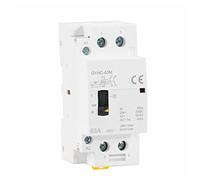 Impianti elettrici Contattore AC for guida modulare manuale 2P 40A 63A 2NO o 2NC AC220V 230V Controllo manuale 1 pz (Size : 2P 63A 2N0 220V)
