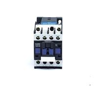 Impianti elettrici Contattore Avviatore elettronico trifase Solenoide Triner 1 2A 3P 3° polo 1No AC 24V 110V 220 Volt 380V Coil.CJX2-1210 3. 5mm DIN Rail Mount Industrial Electrics (Size : Ac110v)