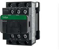 Impianti elettrici Contattore CA Contattore montato su guida Tensione bobina 24 V 110 V 220 V 380 V Trifase 3 poli 50/60 Hz lc1d32 1NO 1NC (Color : Lc1d38, Size : 380V)