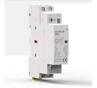 Impianti elettrici Contattore CA modulare HCH8s-25 25A 2P 2NO 2NC 1NO1NC 50Hz DC24V AC110V 220V Contattore automatico for uso domestico su guida Din (Size : 2P 25A 2NC AC230V)