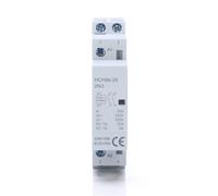 Impianti elettrici Contattore CA modulare HCH8s-25 25A 2P 2NO 2NC 1NO1NC 50Hz DC24V AC110V 220V Contattore automatico for uso domestico su guida Din 1 pz (Size : 16A 2NO AC230V)