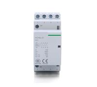 Impianti elettrici Contattore CA modulare HCH8s-25A 4P 16A 20A 25A 4NO 4NC 50/60Hz 2NO2NC 24V 110V 220V Contattore automatico for uso domestico su guida Din 1 pz (Size : 4P 25A 4NO AC230V)