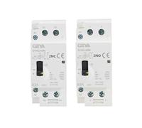 Impianti elettrici Contattore CA modulare su guida DIN for uso domestico 2P 40A 63A 2NO o 2NC AC220V 230V Controllo manuale (Size : 2P 40A 2N0 220V)
