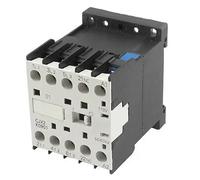 Impianti elettrici Contattore CA tripolare 3P 1NC CJX2-K0901 da 110 volt con bobina da 35 mm su guida DIN 9A