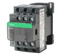 Impianti elettrici Contattore CA tripolare versione nera LC1D09 LC1D12 LC1D18 LC1D25 LC1D32 LC1D38 B7C F7C Q7C M7C 24 V 110 V 220 V 380 V 1 Pz (Color : LC1D12, Size : 24V)