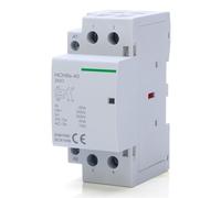 Impianti elettrici Contattore CC HCH8s-63 2P 40A 63A 2NO 1NO1NC AC24V DC24V Contattore domestico automatico su guida Din 50Hz /60Hz (Size : 2P 63A 2NO AC230V)