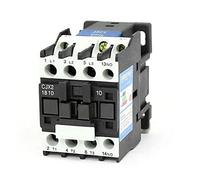 Impianti elettrici Contattore CJX2-1810 AC.Contactor 220V 50Hz Bobina 18A 3-Phase 3-pin 1No.Industrial Electrics