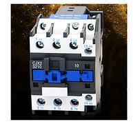 Impianti elettrici Contattore CJX2-3210.DIN Rail Magnetic Protector Interruttori trifase ON Solo 1NR Phase.Coil Voltage 3. 2A 380V AC.Silver 220V Starter.