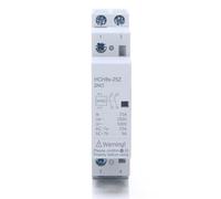 Impianti elettrici Contattore DC HCH8s-25Z DC24V 2P 16A 25A 2NO 1NO1NC DC12V DC24V Contattore domestico automatico su guida Din 1PCS (Size : 25A 2NO AC230V)